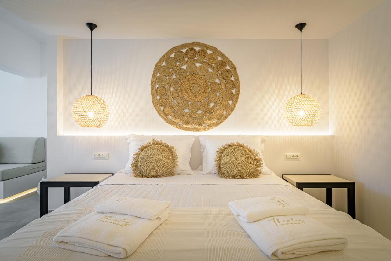 Thealos Santorini Pyrgos Kallistis ภายนอก รูปภาพ