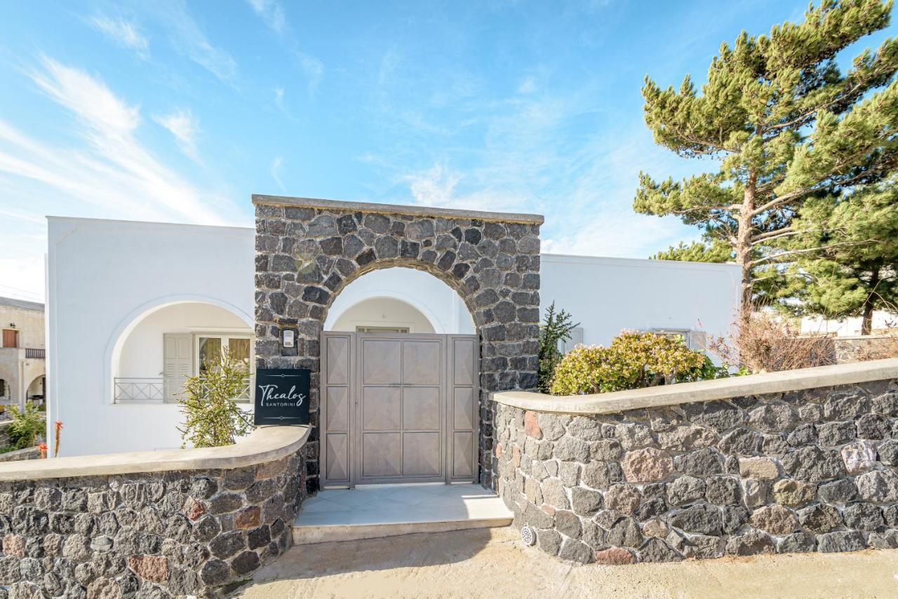 Thealos Santorini Pyrgos Kallistis ภายนอก รูปภาพ