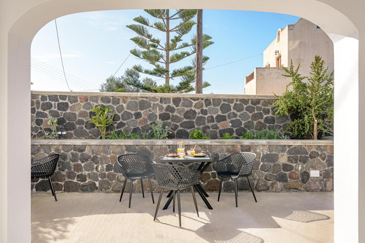 Thealos Santorini Pyrgos Kallistis ภายนอก รูปภาพ